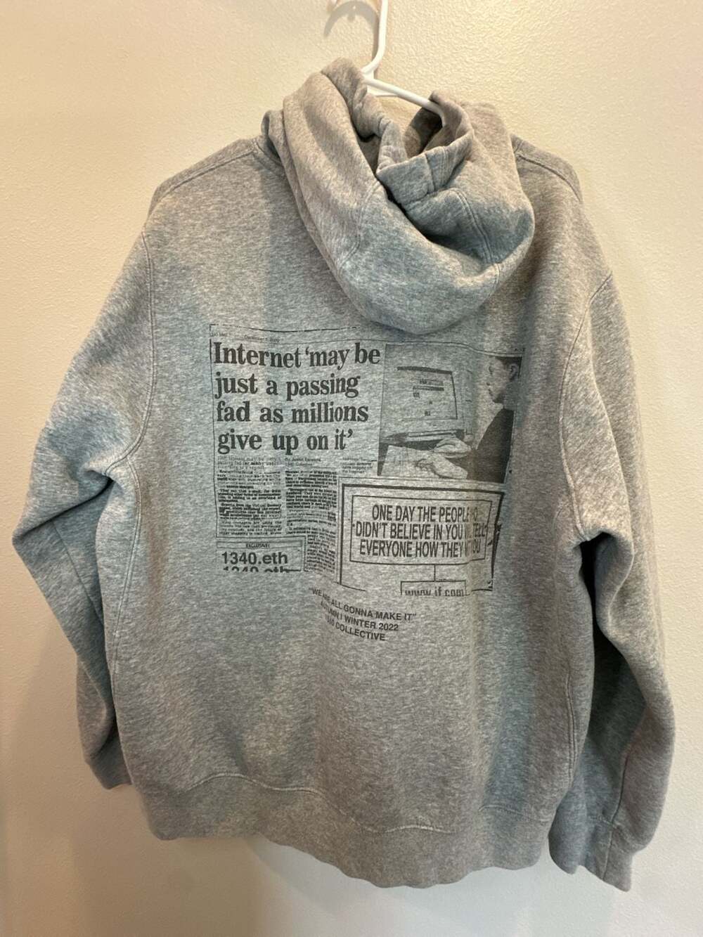 1340 Collective x Nike Internet Passing Fad Graphic Pullover Hoodie